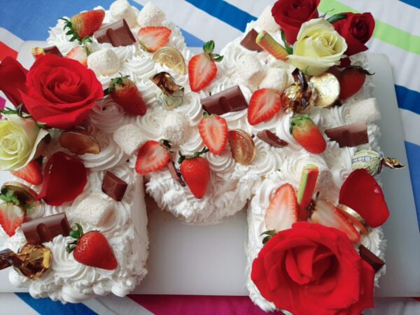 Torta Letra\ Número - Imagen 2